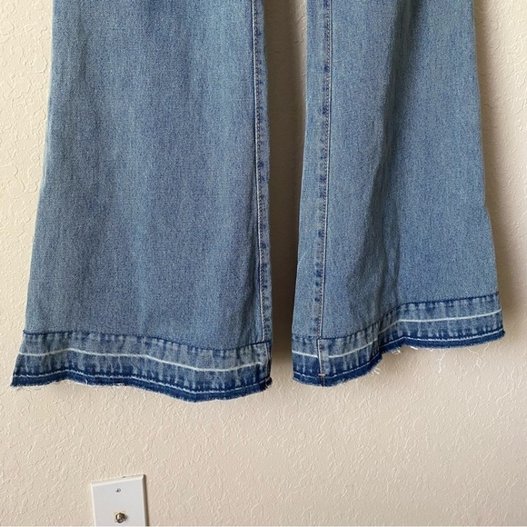 LoveShackFancy | Women’s Boho 70s Kala Flare Jeans Size 30 Rodeo Festival - Picture 7 of 11